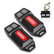 X-BULL 12V Winch Remote Control Twin Handset Easy to Install Upgrade Remotes