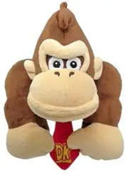 Little Buddy Super Mario Bros. Donkey Kong 10" Plush [New Toy] Plush
