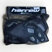 Harrow P2 Deluxe Lacrosse Shoulder Pads (Black/Silver) Size: Youth.