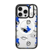 iPhone 16 Pro Impact Ring Stand Case MagSafe Compatible Eye Camo