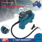 Cordless Portable Digital Car Tyre Inflator Pump Battery Charger For Makita 18V
