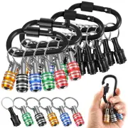 22X 1/4" Hex Shank Screwdriver Bit Holder Keychain 500g for Screwdriver Bit◇