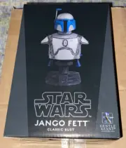 Jango Fett Classic Bust Gentle Giant Star Wars : Attack Of The Clones #1470/1500