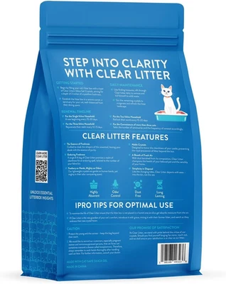Cat Litter Premium Lightweight Non-Clumping Dust-Free Crystals for Fresh Odor