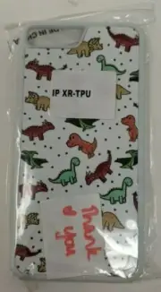 Dinosaur iPhone Case (Case, Apple, XR, Super Cute)