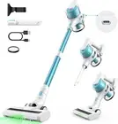 Cordless Vacuum Cleaner, 18Kpa / 300W Stick Vacuum, 40 Minute Run TimeWith Type-