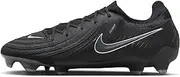 [Nike] Men's Phantom Gx II Pro Fg Football Boots, White Black MTLC Gold Coin