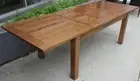 AUSTRALIAN CUSTOM MADE SOLID TASMANIAN OAK DOUBLE Extension Dining Table