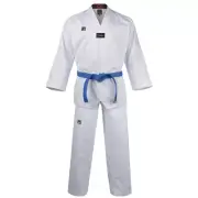 Mooto BASIC5 Standard DAN Taekwondo Gi Uniform White Neck WT Dobok Martial Arts