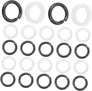 CIMAXIC Guitar Tuner Washers Tuning Peg Gaskets Tuner Spacers Tuning Peg Washers for Electric Acoustic Guitars
