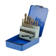 HSS Drill Bits 1-10mm Set 19pcs (Split Point from 3mm up)