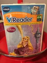 VTech V.Reader Disney Tangled -Educational Interactive E-Reading System New (A)