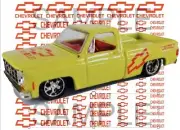 1:64 RED Bow Ties WATER-SLIDE DECALS FOR HOT WHEELS, MATCHBOX, SLOT CAR: