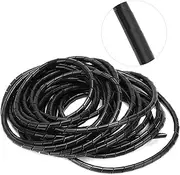 Flexible Black Spiral Wire Wrap Cord Cable Organizer for Wiring Management Computer Room Workshop