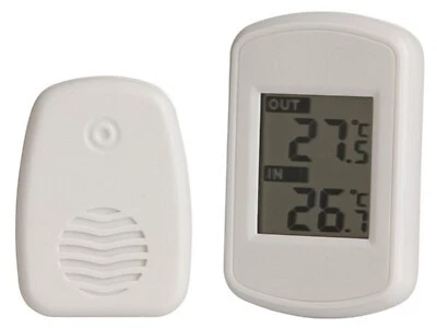 Wireless Digital Thermometer Monitor Indoor and Outdoor Temperature Effortlessly