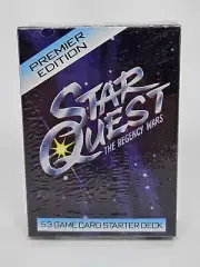 1995 Star Quest The Regency Wars 53 Game Card 1 Starter Deck Sealed Box New
