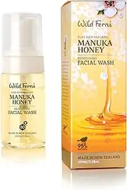 Wild Ferns Manuka Honey Foaming Facial Wash, 100ml