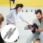 2 Pcs Adapter Male Convertor Threaded Screw Tripod Studio Light Stand