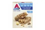 Atkins Low Carb Hazelnut Crisp Bars 5 x 37g