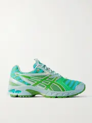 [Asics] Asics - Ub9-s Gel-ds Trainer 14 Rubber-trimmed Mesh Sneakers - Turquoise - UK 9 UK 9 Blue