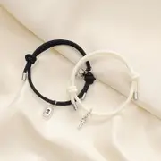 Key to My Heart matching Bracelet Set