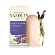 Yardley London Moisturizing Bath Bar English Lavender Scent Paraben Free 4.25 Oz