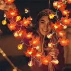 Outdoor Garden DIY Halloween Home Decor Garland Lamp Lights String ornament