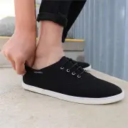 STANLEY BLACK CANVAS SHOES