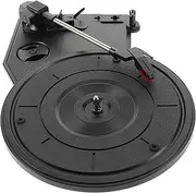 HAMPPLIES Large Retro Gramophone Record Player with Built in Speakers Vinyl Turntable for Home Decor Record Player Needle for Music Lovers