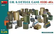 MiniArt 1/48 Oil & Petrol Cans 1930-40s