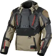 Macna Tryton, textile jacket waterproof , color: Light Grey/Black , size: XXL