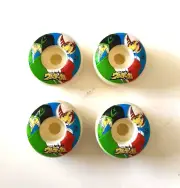 RARE Hook-ups “Pilot Racer” Skateboard Wheels Jeremy Klein 54mm JK Industries