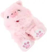 Gogogmee Animal Shape Plush Slap Bracelet Cute Cartoon Animal Wristband Party Favor for Themed Events Easy to Use Store for Jungle Birthday Celebrations