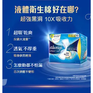 好自在 液體衛生棉 6入組、12入組 (液體衛生棉X10盒+幻彩液體衛生棉X2盒) 24cm / 27cm /34cm