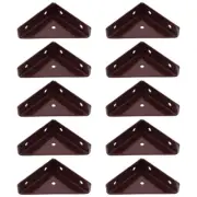 10 Pcs Thickened Angle Code Corner Brace Brackets Work for Bed Support