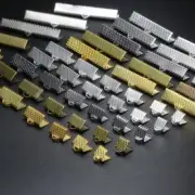 Cord Connector Buckle Crimp End Beads Flat Cover Clasps Jewelry Making Accessory
