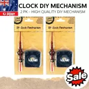 [2PK] DIY Clock Mechanism - Quartz Movement Silent Sweep Restore Time Peaceful