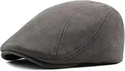 [HAMKVBPR] Men's Beret Hats Simple Classic Beret Duck Tongue Cap Retro Forward Cap Mens Hat Flat Cap
