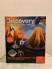 Discovery Mindblown DIY Volcano Science Lab Kit