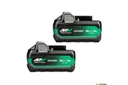 NEW GENUINE HIKOKI / HITACHI BSL36A18X LI-ION BATTERIES 18V / 36V x 2