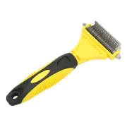 Pet Rake Comb Pet Deshedding Brush Easy Cutting For Dogs