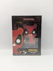 2022 Funko Pop! Large Enamel Pin - Deadpool Panda Deadpool #04
