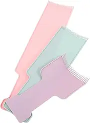 MUSISALY Hair Coloring Board Set 3pcs Highlighting Kit Dyeing Tool for Accurate Coloring for Home Salon