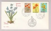 San Marino 1971 - Busta primo giorno - Fiori - FULL SET stamp