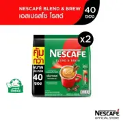 NESCAFÉ Blend & Brew 3in1 Coffee Espresso Roast Ground Coffee Arabica Robusta