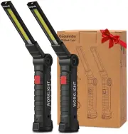 Tool Gifts for Men, Rechargeable LED Work Light Grill Light with Magnetic Base 5
