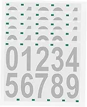 Levemolo 5 Sheets Stickers Self Adhesive Decals for Mailbox Trash Can and Bins Combinations Vinyl Material for Easy Visibility and Long Lasting Use