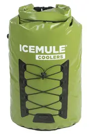 IceMule Pro 33L XLarge Waterproof Backpack Cooler Bag - Olive Green