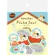 日本 Wa-Life 夏季單張貼紙包/ 家貓