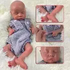 18" Preemie Reborn Baby Boy Doll Full Body Silicone Painted Cute Birthday Gift